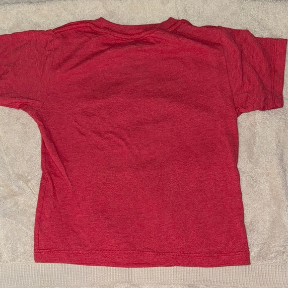 Disney Kids Red Tee with Mickey Mouse Graphic - Picture 4 of 4